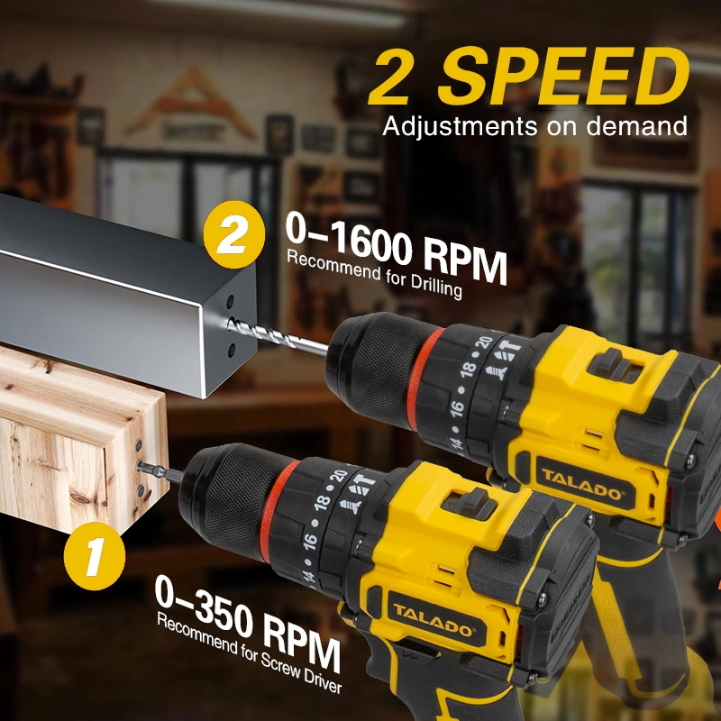 Furadeira sem fio, 21v, 35n.m, alto torque, bateria intercambi&aacute;vel, furadeira para reparo e renova&ccedil;&atilde;o di&aacute;rios
